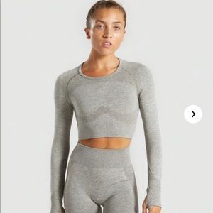 Gymshark Flex Sports Long Sleeve Crop NWT